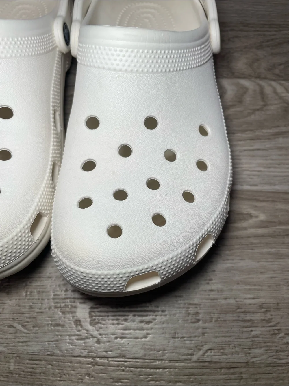 Classic Crocs Unisex Slip‎ on Clogs Adult White Women’s-11 Men’s-9